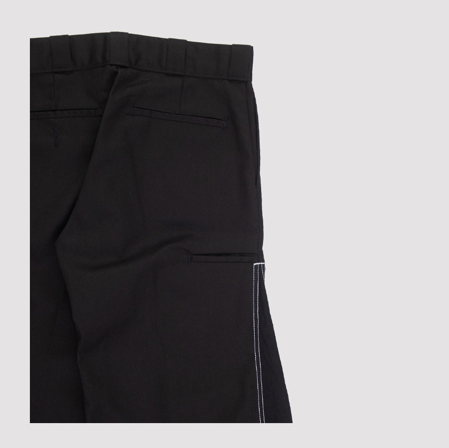 RECONSTRUCTED FLAIRED DOUBLE KNEE WORK PANTS