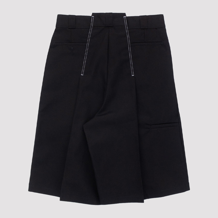 RECONSTRUCTED BAGGY WORK SHORTS