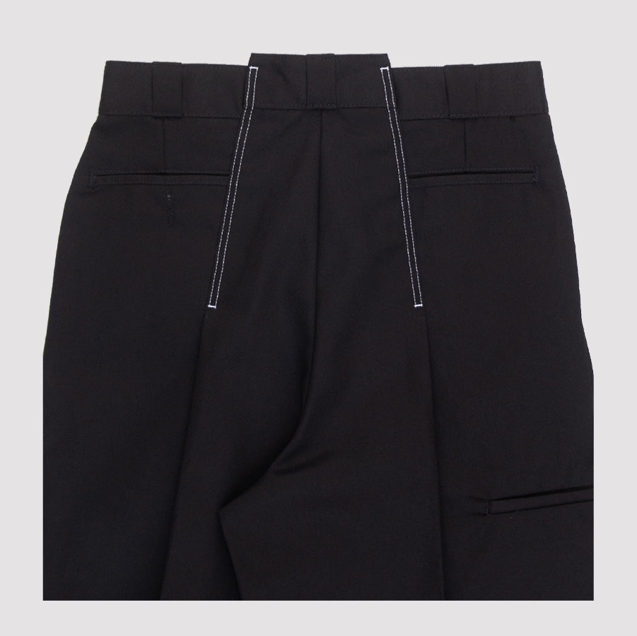 RECONSTRUCTED BAGGY WORK SHORTS