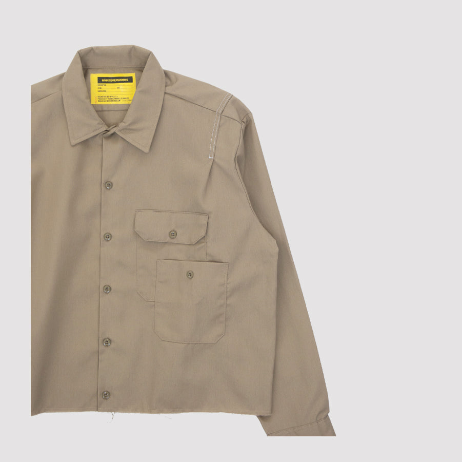 RECONSTRUCTED L/S WORK SHIRT