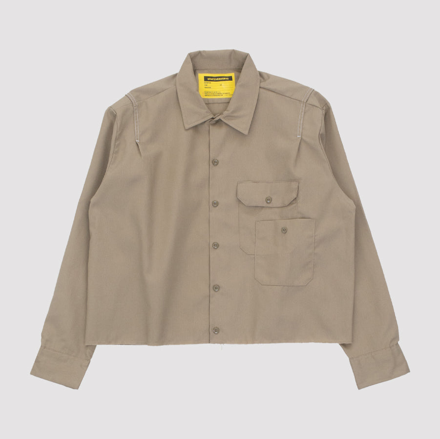 RECONSTRUCTED L/S WORK SHIRT