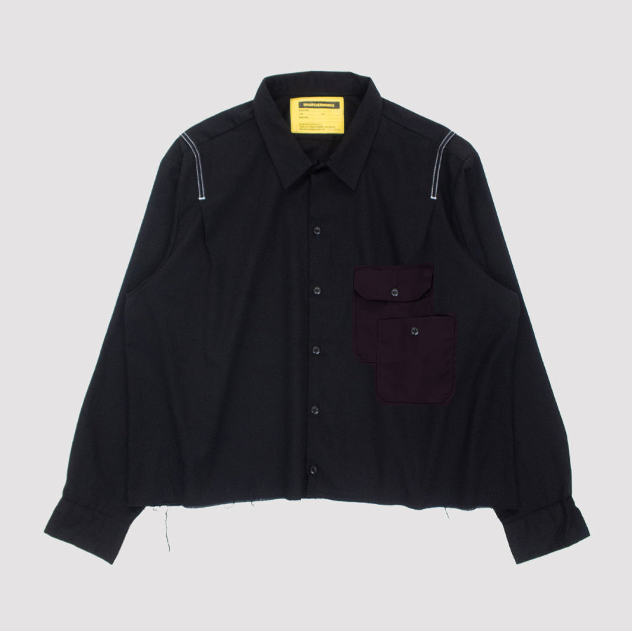RECONSTRUCTED L/S WORK SHIRT