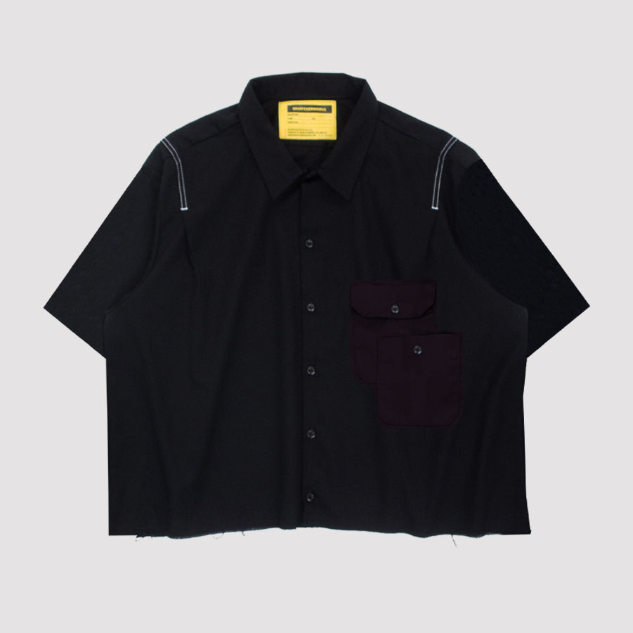 RECONSTRUCTED S/S WORK SHIRT