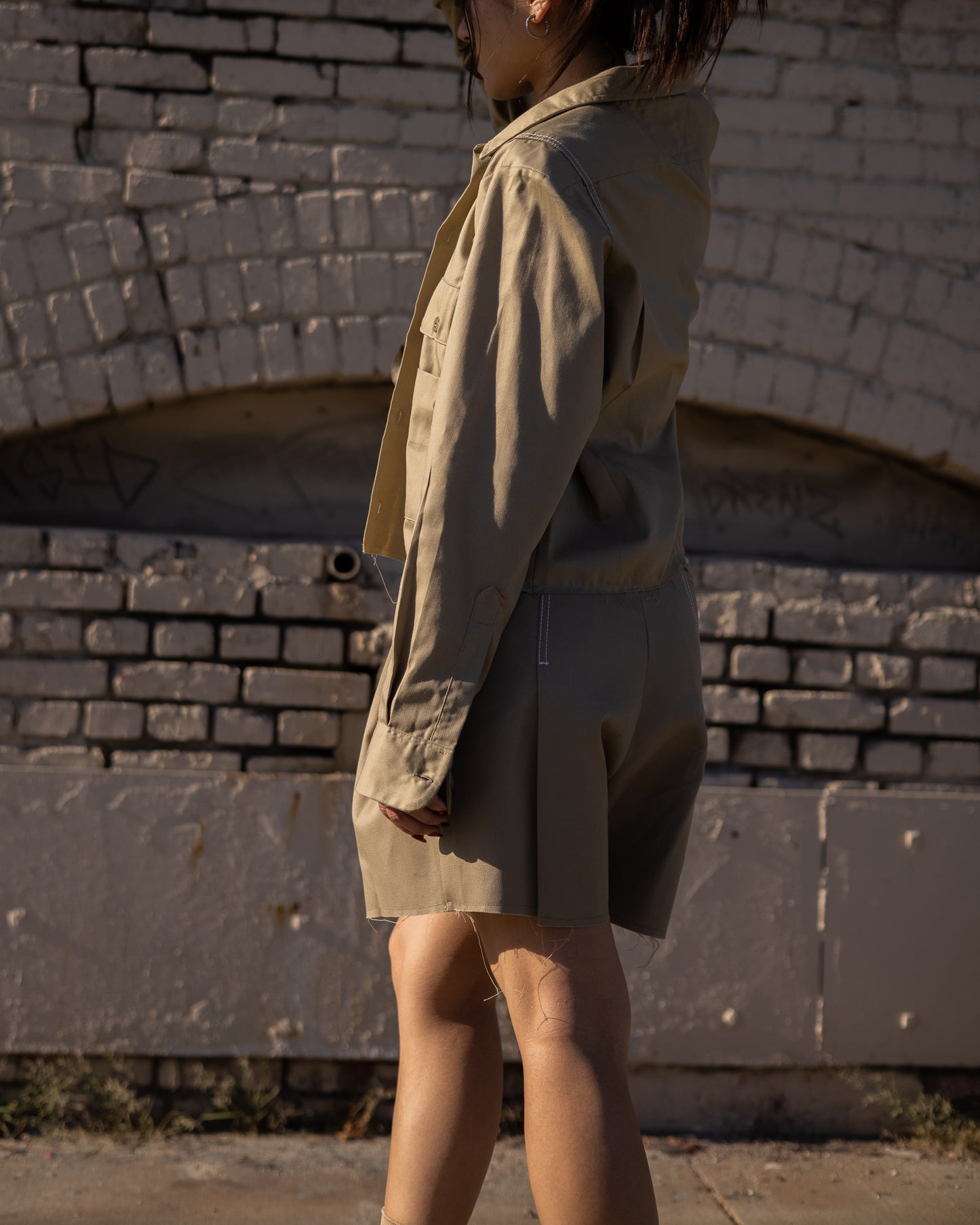 RECONSTRUCTED MICRO SHORTS