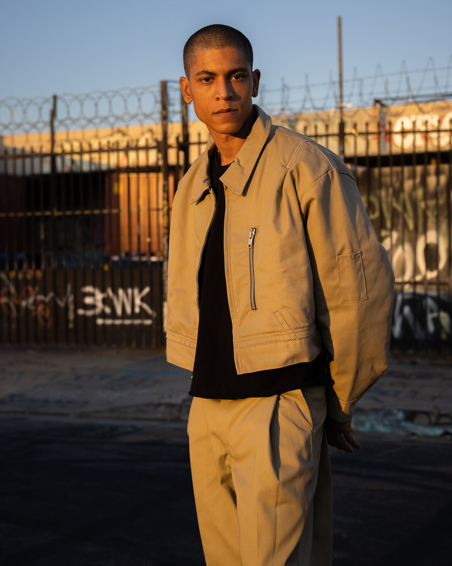 RECONSTRUCTED WORK JACKET