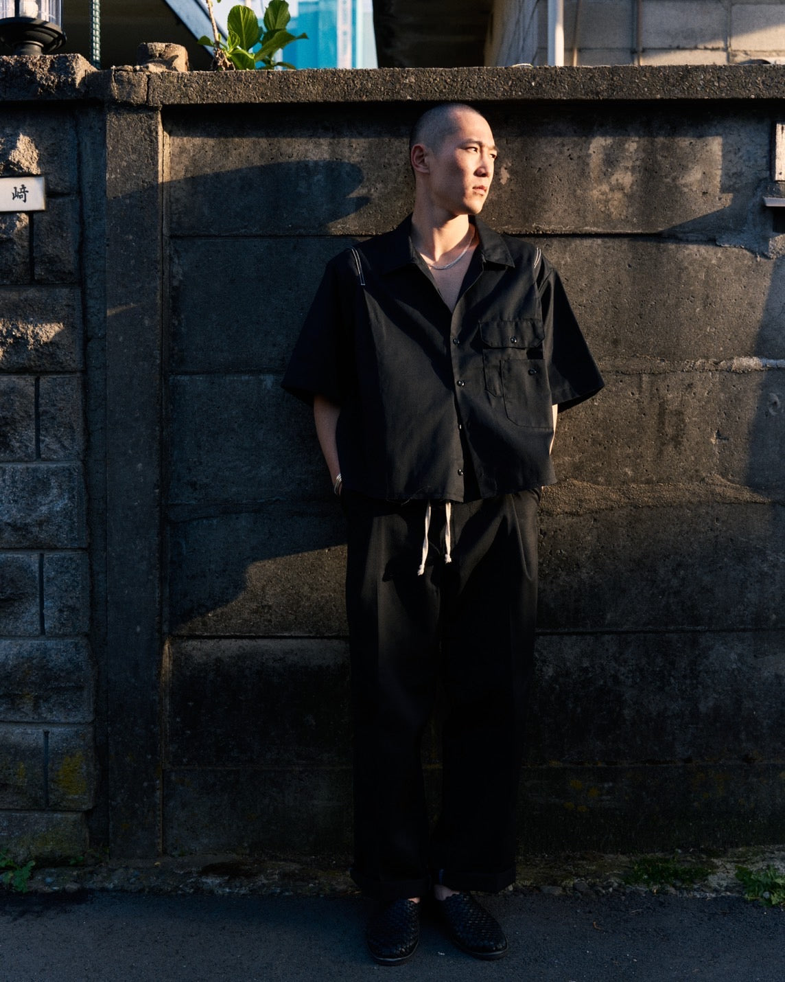 RECONSTRUCTED S/S WORK SHIRT