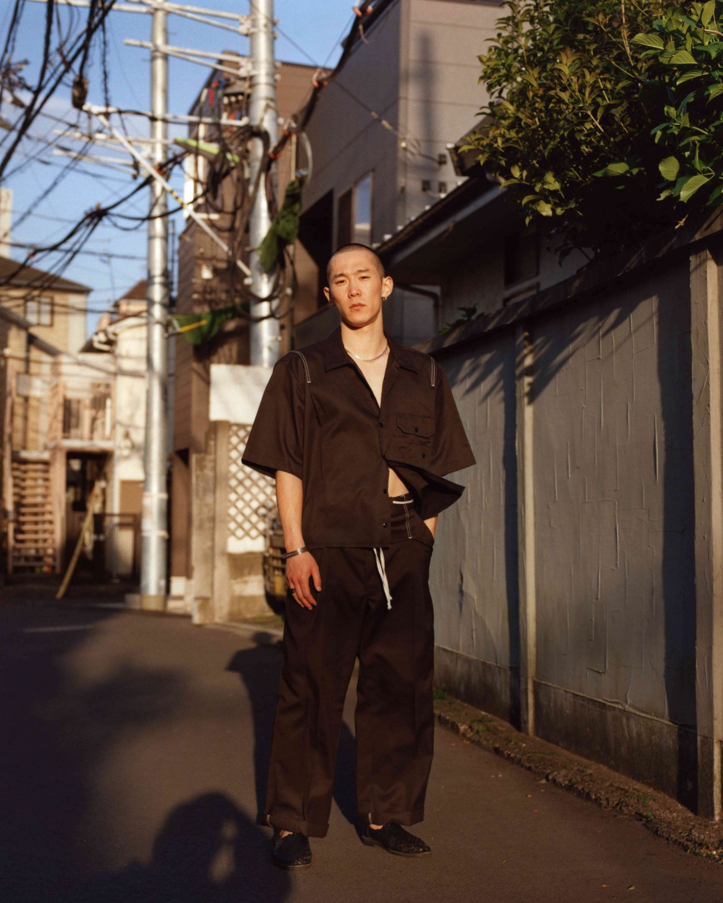 RECONSTRUCTED WORK PANTS