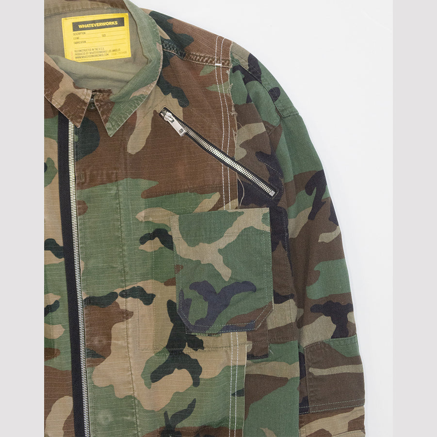 1/1 CAMO ZIP SHIRT A